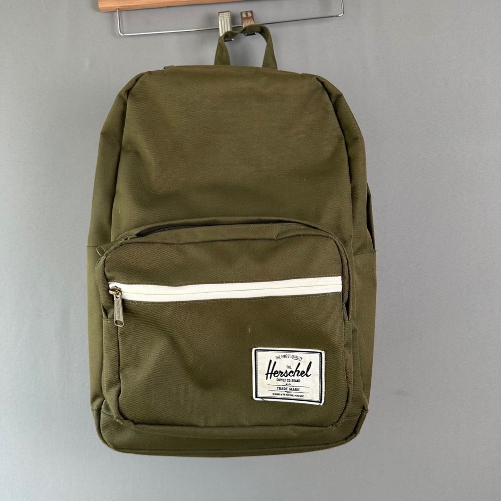 Herschel Supply Co. Classic Backpack Olive Green Canvas School Travel Bag